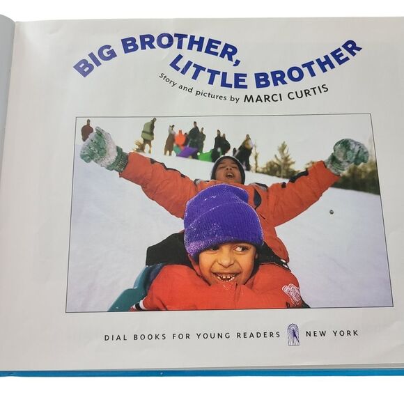 Big Brother, Little Brother Book Photographs Hardbound - Picture 2 of 8